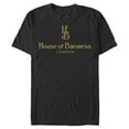 thumbnail image 1 of Men's Cruella House of Baroness London Logo Gold  Graphic Tee Black Medium, 1 of 5