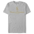 thumbnail image 1 of Men's Cruella House of Baroness London Logo Gold  Graphic Tee Silver Large, 1 of 4