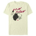 thumbnail image 1 of Men's Cruella No Rules Fashion Sketch  Graphic Tee Beige X Large, 1 of 4