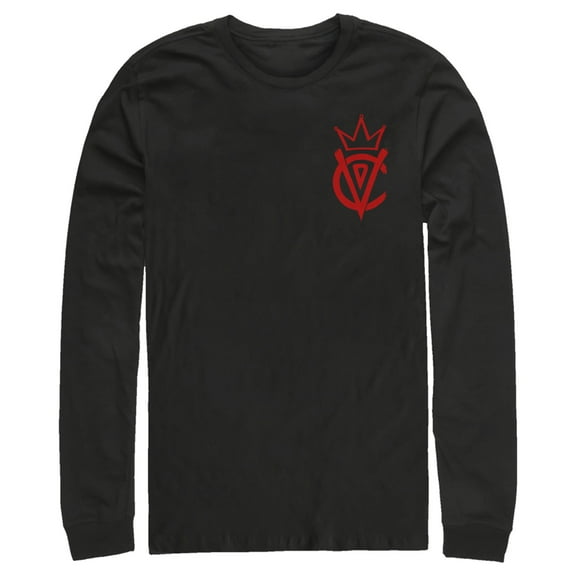 Men's Cruella Pocket Emblem Long Sleeve Shirt Black X Large