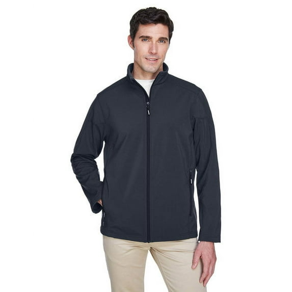 Men's Cruise Two-Layer Fleece Bonded Soft Shell Jacket - CARBON - XL