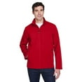 thumbnail image 1 of Men's Cruise Two-Layer Fleece Bonded Soft&nbsp;Shell Jacket - CLASSIC RED - 4XL, 1 of 5