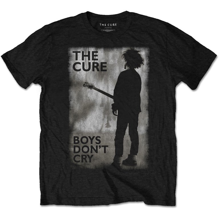 Cure Men's Boys Don't Cry T-Shirt Black