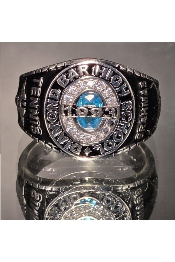 Men's Custom High School Class Ring for College & University Students, Graduation Ring for Him