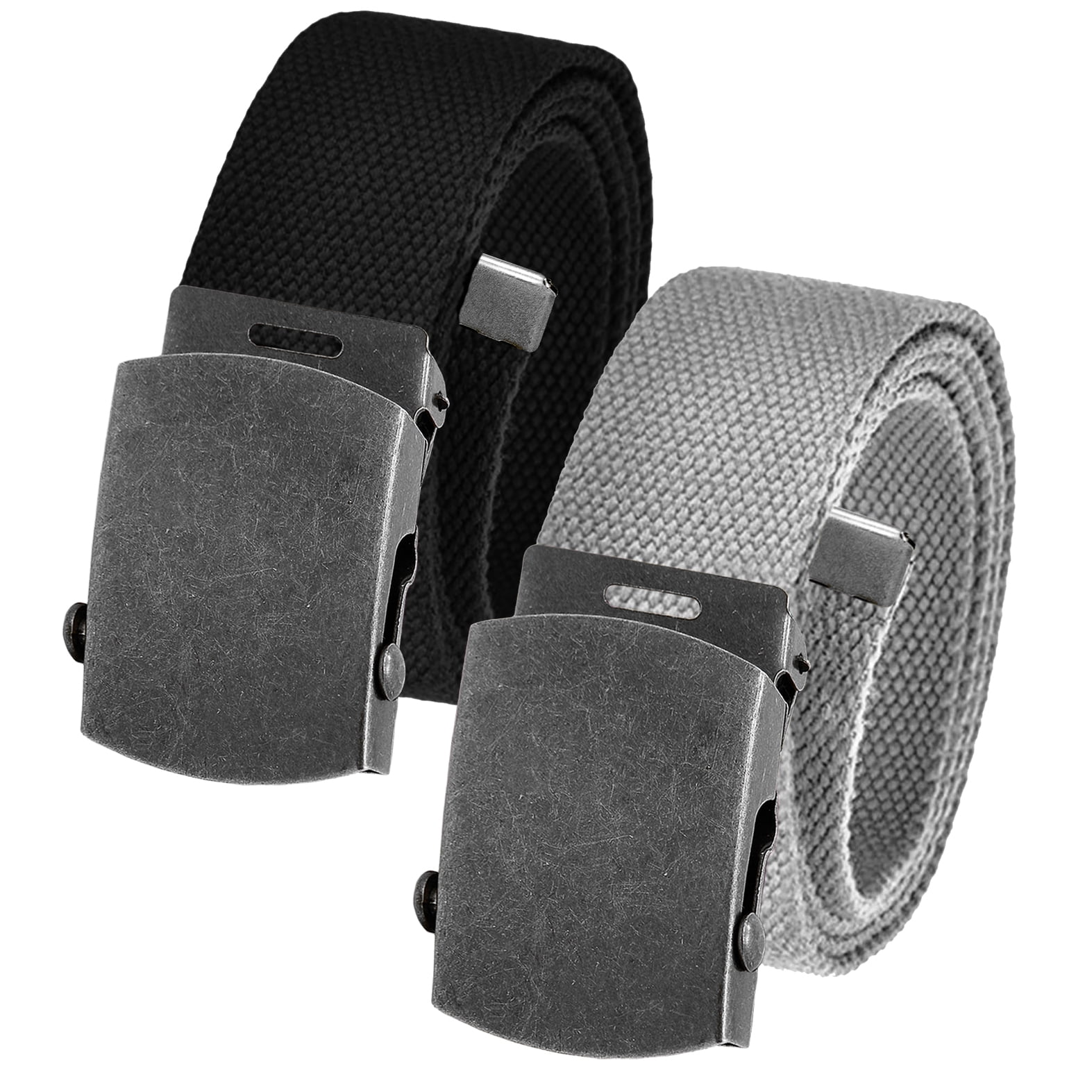 小物 SLIDE BUCKLE MESH BELT Men's Cut to Fit Waist Size Up to 32