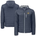 thumbnail image 1 of Men's-Cutter & Buck  Anthracite Cal Bears Rainier Eco PrimaLoft Hooded Full-Zip Jacket, 1 of 3