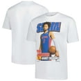 thumbnail image 1 of Unisex SLAM Cade Cunningham White Detroit Pistons April/May 2025 Cover Graphic T-Shirt, 1 of 4