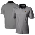 thumbnail image 1 of Men's Cutter & Buck  Black Akron RubberDucks Big & Tall Forge Tonal Stripe Stretch Polo, 1 of 3