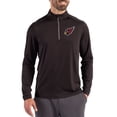 thumbnail image 1 of Men's Cutter & Buck Black Arizona Cardinals Coastline Epic Comfort Recycled Quarter-Zip Pullover, 1 of 2