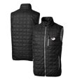 thumbnail image 1 of Men's Cutter & Buck Black Arizona Cardinals Throwback Logo Rainier PrimaLoft Eco Insulated Full-Zip Puffer Vest, 1 of 3