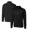 thumbnail image 1 of Men's Cutter & Buck  Black Arizona Diamondbacks Traverse Quarter-Zip Pullover, 1 of 3