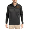 thumbnail image 1 of Men's-Cutter & Buck  Black Arizona State Sun Devils Traverse Stretch Eco Stripe DryTec Tri-Blend Quarter-Zip Pullover, 1 of 2