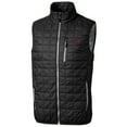 thumbnail image 1 of Men's Cutter & Buck Black Arkansas Razorbacks Big & Tall Full-Zip Collegiate Rainier Vest, 1 of 1