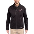 thumbnail image 1 of Men's Cutter & Buck Black Arkansas Razorbacks Evoke Eco Softshell Recycled Full-Zip Jacket, 1 of 2