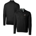 thumbnail image 1 of Men's Cutter & Buck Black Arkansas Razorbacks Lakemont Quarter-Zip Pullover Sweater, 1 of 3