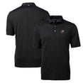 thumbnail image 1 of Men's Cutter & Buck Black Arkansas Razorbacks Virtue Eco Pique Tile Recycled Polo, 1 of 3