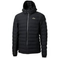 thumbnail image 1 of Men's Cutter & Buck Black Baltimore Ravens Mission Ridge Repreve Full-Zip Puffer Jacket, 1 of 1