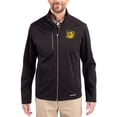 thumbnail image 1 of Men's Cutter & Buck Black Baylor Bears Evoke Eco Softshell Recycled Full-Zip Jacket, 1 of 2