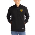 thumbnail image 1 of Men's-Cutter & Buck  Black Baylor Bears Roam Eco Recycled Quarter-Zip Pullover, 1 of 2