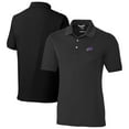 thumbnail image 1 of Men's Cutter & Buck Black Buffalo Bills Big & Tall Advantage Eco Pique DryTec Tri-Blend Polo, 1 of 3