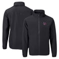 thumbnail image 1 of Men's Cutter & Buck Black Buffalo Bisons Charter Eco Recycled Full-Zip Jacket, 1 of 3