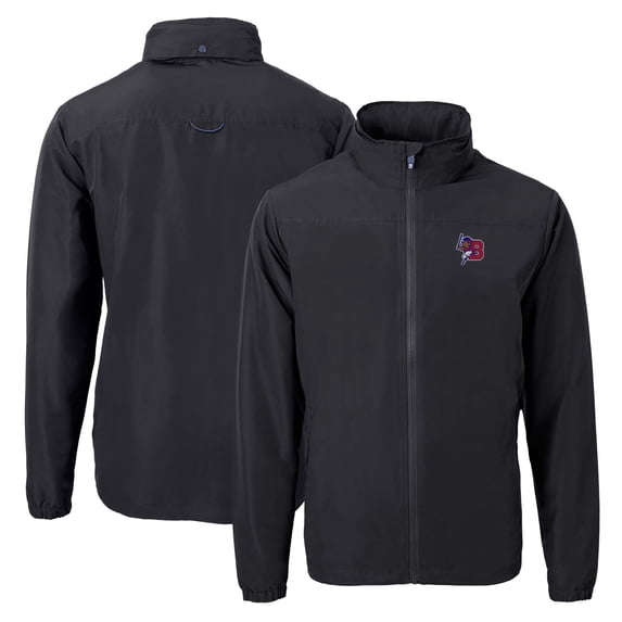 Men's Cutter & Buck Black Buffalo Bisons Charter Eco Recycled Full-Zip Jacket