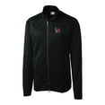 thumbnail image 1 of Men's Cutter & Buck  Black Buffalo Bisons  Clique Helsa Performance Full-Zip Knit Jacket, 1 of 1