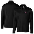 thumbnail image 1 of Men's Cutter & Buck  Black Buffalo Bisons  Clique Spin Eco Performance Half-Zip Pullover, 1 of 3
