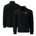 thumbnail image 1 of Men's Cutter & Buck Black Carolina Panthers Big & Tall  Roam Eco Recycled Full-Zip Jacket, 1 of 3