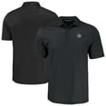 thumbnail image 1 of Men's Cutter & Buck Black Chicago Cubs Big & Tall Pike Eco Shadow Check Print Polo, 1 of 3