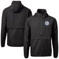 thumbnail image 1 of Men's-Cutter & Buck  Black Chicago Fire Charter Eco Recycled Anorak Jacket, 1 of 3