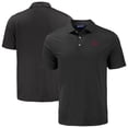 thumbnail image 1 of Men's Cutter & Buck Black Cincinnati Reds Coastline Epic Comfort Eco Recycled Polo, 1 of 3