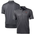 thumbnail image 1 of Men's Cutter & Buck Black Clark Atlanta University Panthers Pike Banner Print Polo, 1 of 3