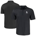 thumbnail image 1 of Men's Cutter & Buck Black Cleveland Browns Big & Tall Pike Eco Shadow Check Print Recycled Polo, 1 of 3