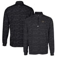 thumbnail image 1 of Men's Cutter & Buck Black Colorado Buffaloes Traverse Camo Print Stretch Quarter-Zip Pullover Top, 1 of 3