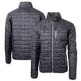 thumbnail image 1 of Men's Cutter & Buck  Black Dartmouth Big Green Rainier Primaloft Eco Full-Zip Hooded Jacket, 1 of 3