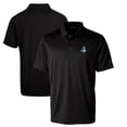 thumbnail image 1 of Men's Cutter & Buck Black Detroit Lions Throwback Logo Prospect Textured Stretch Polo, 1 of 3