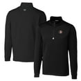 thumbnail image 1 of Men's Cutter & Buck Black Florida State Seminoles Big & Tall Traverse Stretch Quarter-Zip Pullover Top, 1 of 3