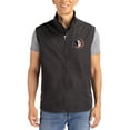 thumbnail image 1 of Men's Cutter & Buck Black Florida State Seminoles Charter Eco Recycled Full-Zip Vest, 1 of 2
