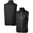thumbnail image 1 of Men's Cutter & Buck Black Fresno State Bulldogs Team Logo Big & Tall Rainier PrimaLoft Eco Insulated Full-Zip Puffer, 1 of 3