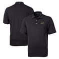 thumbnail image 1 of Men's Cutter & Buck Black George Mason Patriots Team Big & Tall Virtue Eco Pique Recycled Polo, 1 of 3
