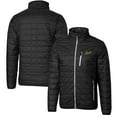 thumbnail image 1 of Men's Cutter & Buck Black George Mason Patriots Team Logo Big & Tall Rainier PrimaLoft Eco Insulated Full-Zip Puffer, 1 of 3