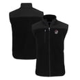thumbnail image 1 of Men's Cutter & Buck  Black Georgia Bulldogs Cascade Eco Sherpa Fleece Full-Zip Vest, 1 of 3