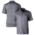 thumbnail image 1 of Men's Cutter & Buck Black Grambling Tigers Pike Constellation Stretch Polo, 1 of 3