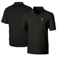 thumbnail image 1 of Men's Cutter & Buck  Black Greensboro Grasshoppers Big & Tall Forge Pencil Stripe Stretch Polo, 1 of 3