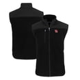 thumbnail image 1 of Men's Cutter & Buck  Black Houston Cougars Big & Tall Cascade Eco Sherpa Fleece Full-Zip Vest, 1 of 3