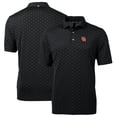thumbnail image 1 of Men's Cutter & Buck Black Houston Cougars Big & Tall Virtue Eco Pique Tile Print Recycled Polo, 1 of 3