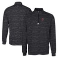 thumbnail image 1 of Men's Cutter & Buck  Black Indianapolis Indians Big & Tall Traverse Camo Print Stretch Quarter-Zip Pullover Top, 1 of 3