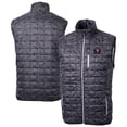 thumbnail image 1 of Men's Cutter & Buck Black Inter Miami CF Rainier PrimaLoft- Eco Insulated Printed Full-Zip Puffer Vest, 1 of 3