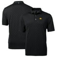 thumbnail image 1 of Men's Cutter & Buck Black Iowa Hawkeyes Big & Tall Virtue Eco Pique Tile Print Recycled Polo, 1 of 3